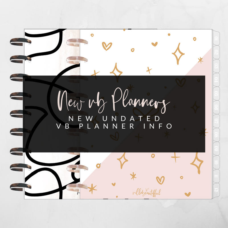 New Undated VBPlanner Info