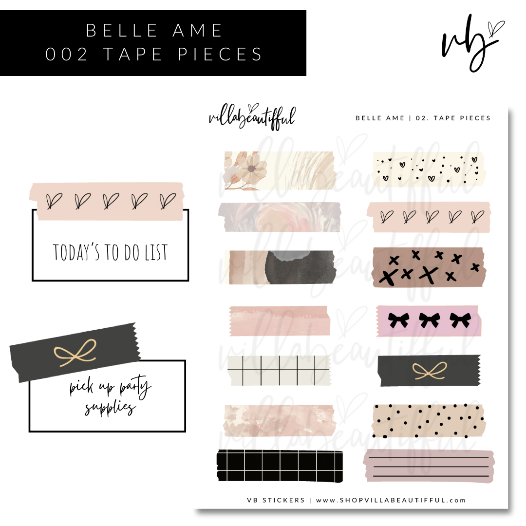 Sticker Sheet | Kit Belle Ame 02
