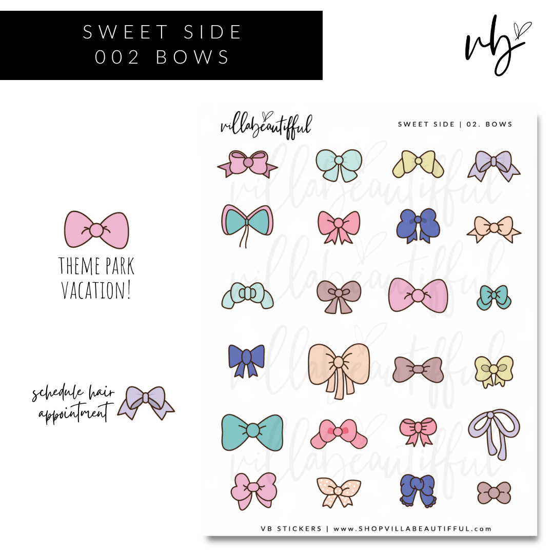 Sticker Sheet | Kit Sweet Side 02