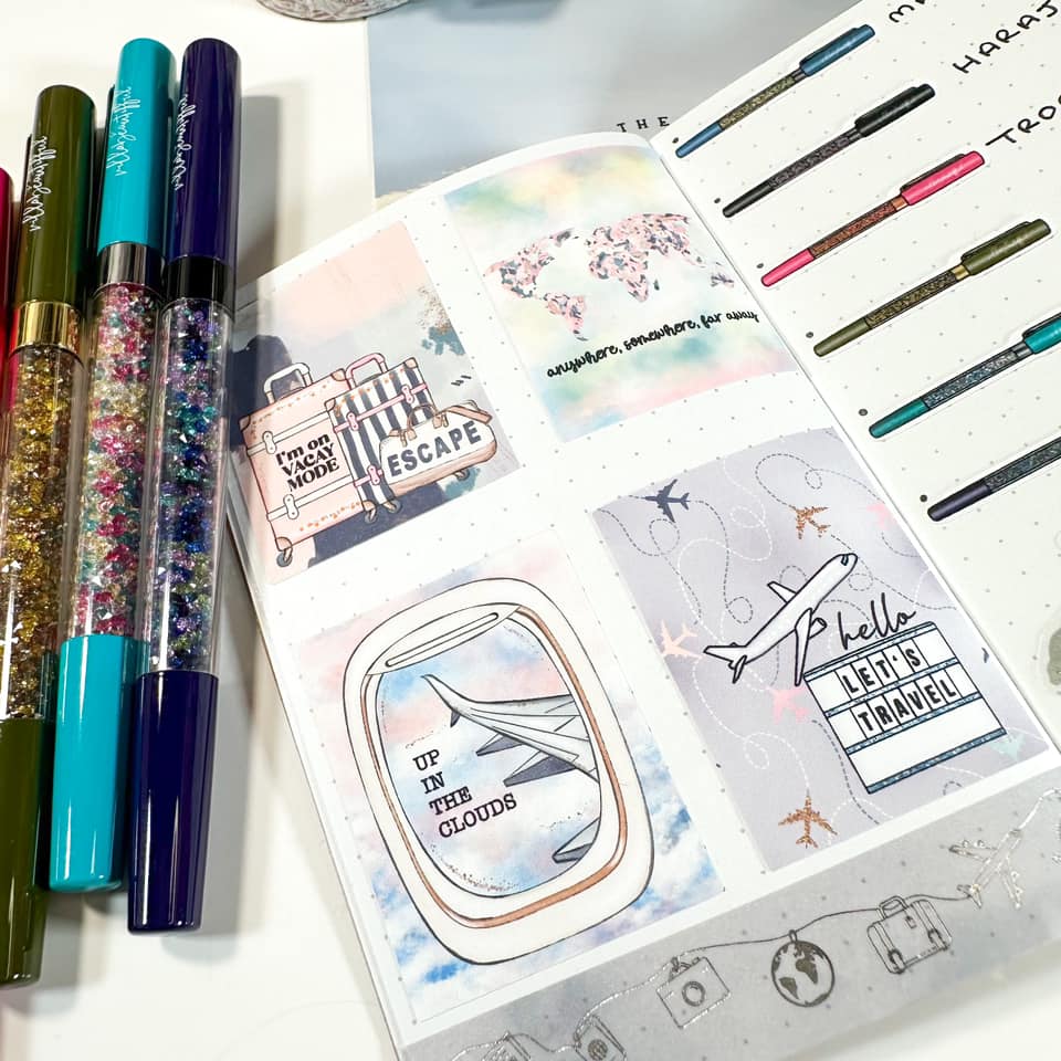 Sticker Sheet | Kit Around the World 02