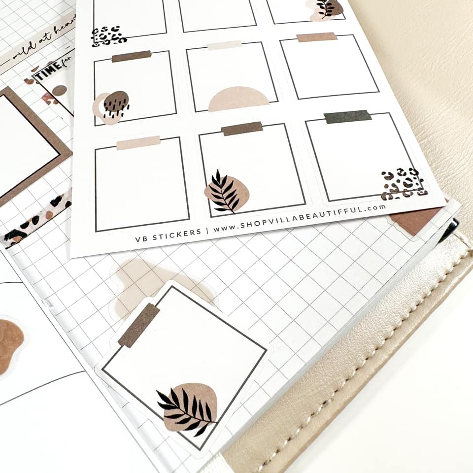 Sticker Sheet | Kit Wild Styled 03