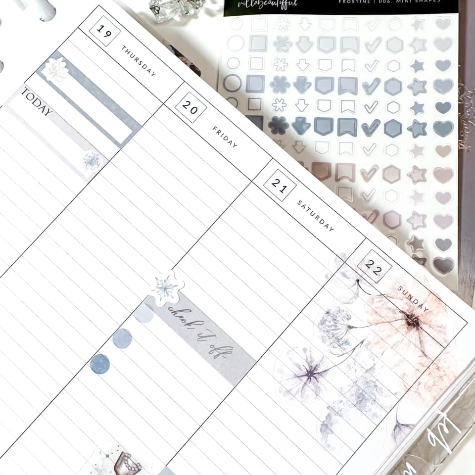 Sticker Sheet | Kit Frostine 06