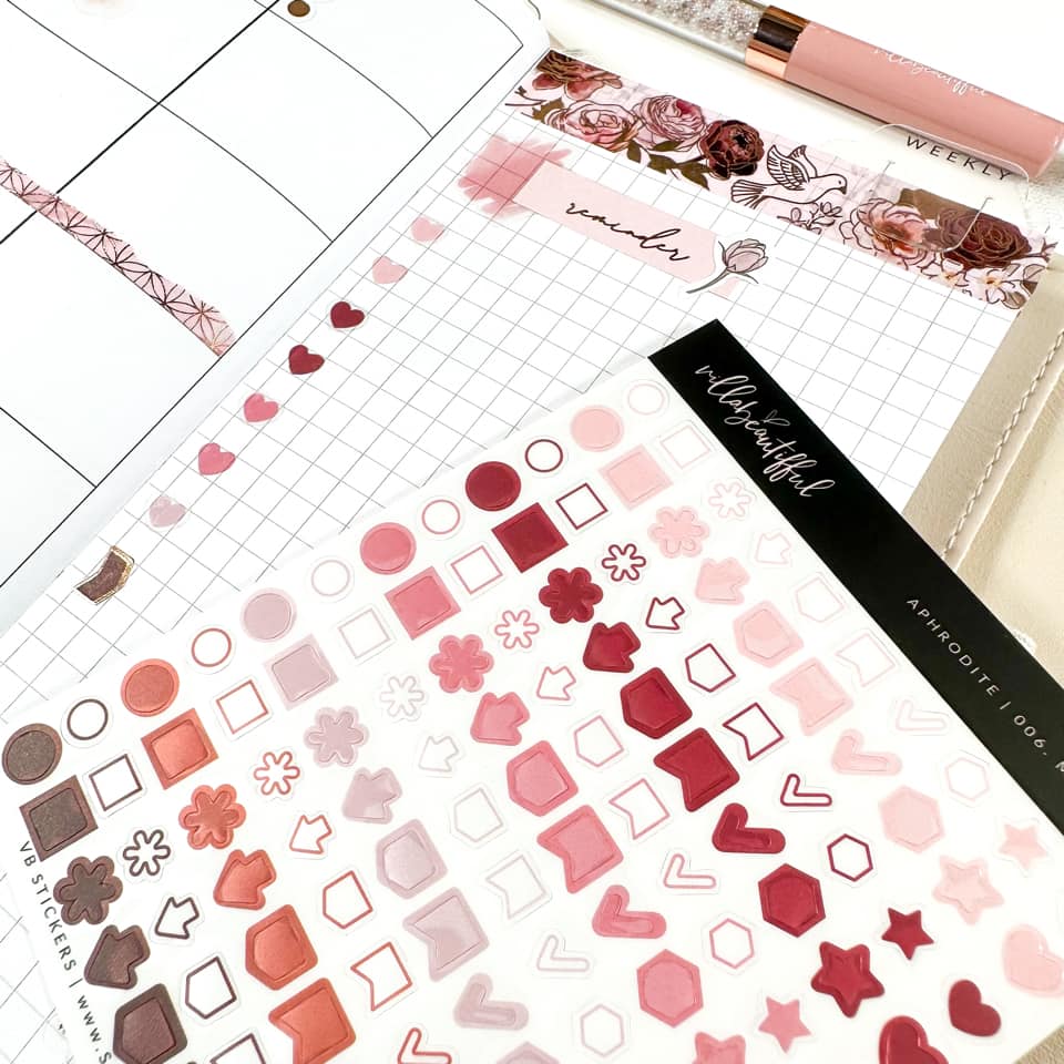 Sticker Sheet | Kit Aphrodite 06