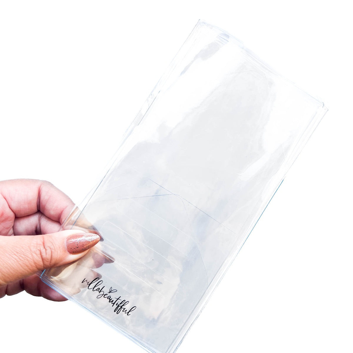 VBWeeks | Clear Tri Fold Folder