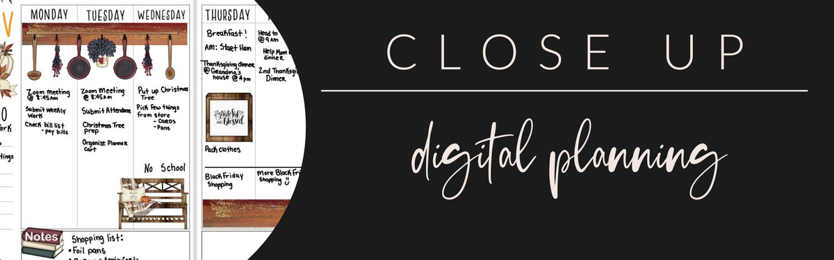 VB Close Up: Digital Planning