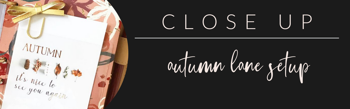 VB Close Up: Autumn Lane Setup