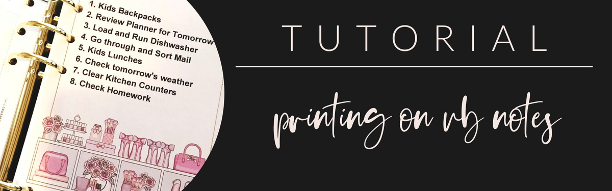 VB Tutorial: Printing on VB Notes