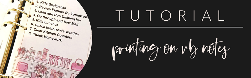 VB Tutorial: Printing on VB Notes
