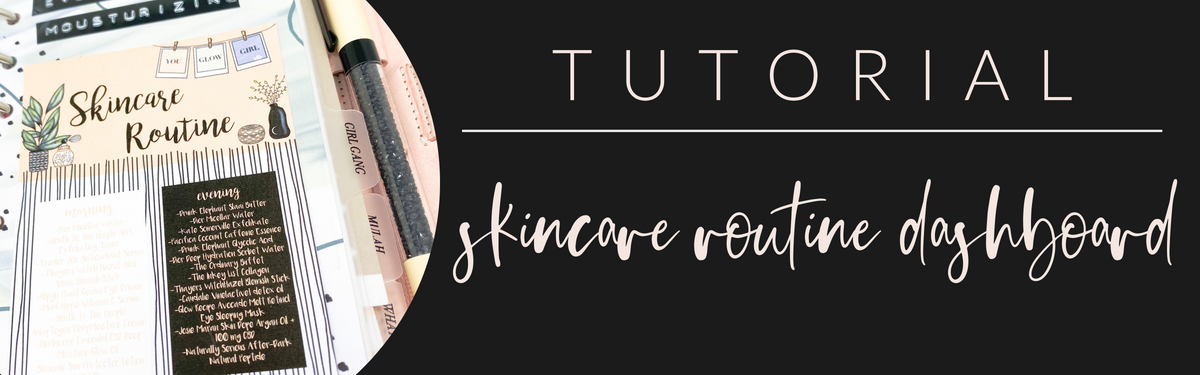 VB Tutorial: Skincare Routine Dashboard