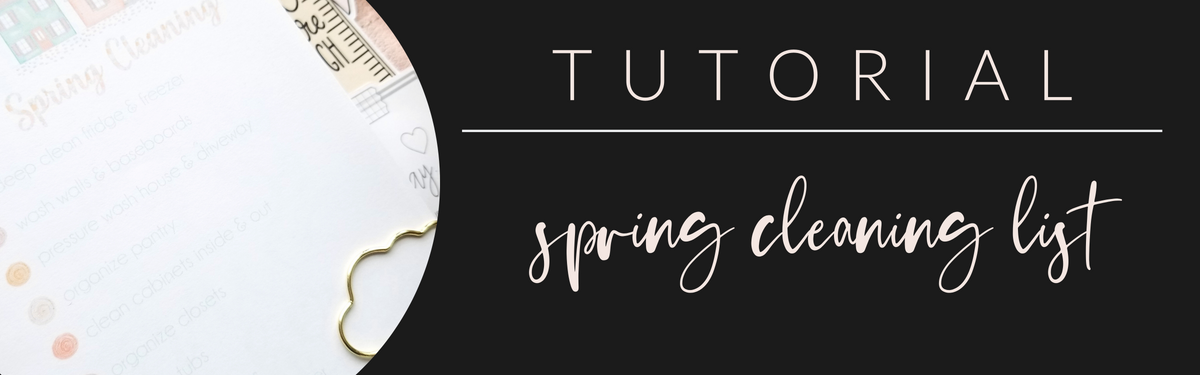 VB Tutorial: Spring Cleaning List