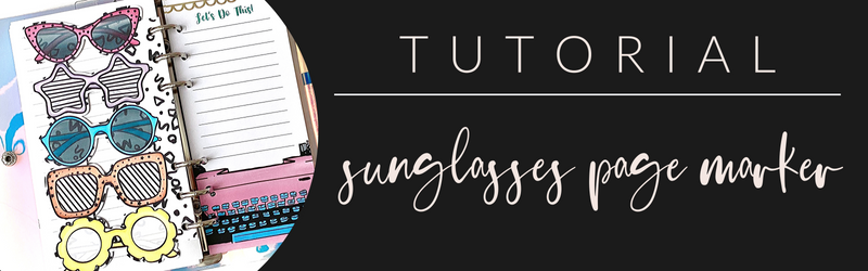 VB Tutorial: Sunglasses Page Marker