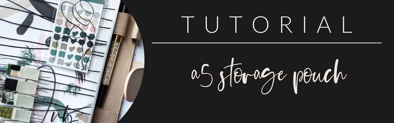 VB Tutorial: A5 Storage Pouch