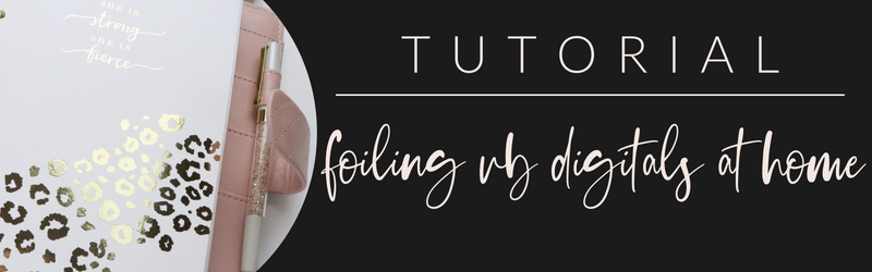 VB Tutorial: Foiling VB Digitals at Home