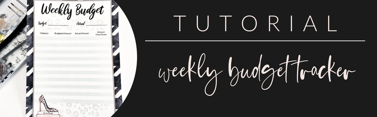 VB Tutorial: Weekly Budget Tracker
