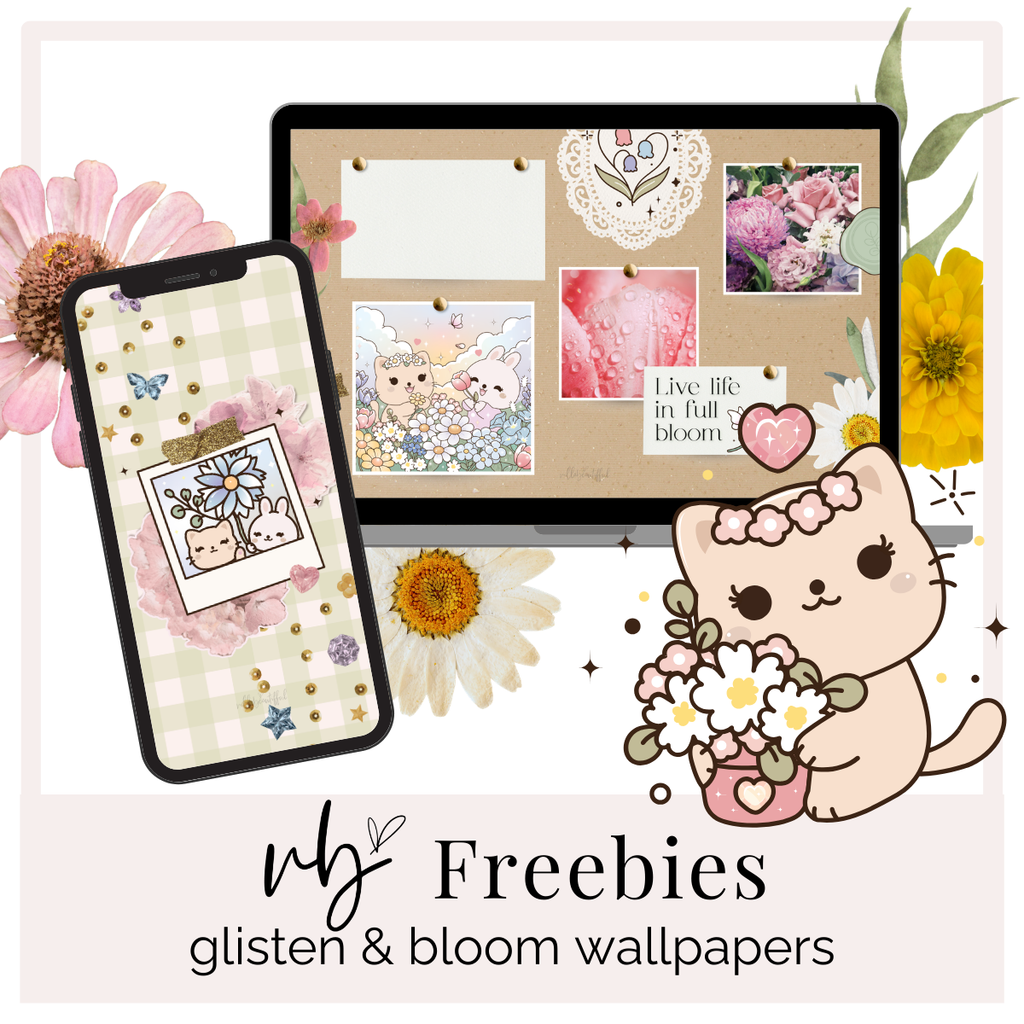 Glisten & Bloom Wallpapers