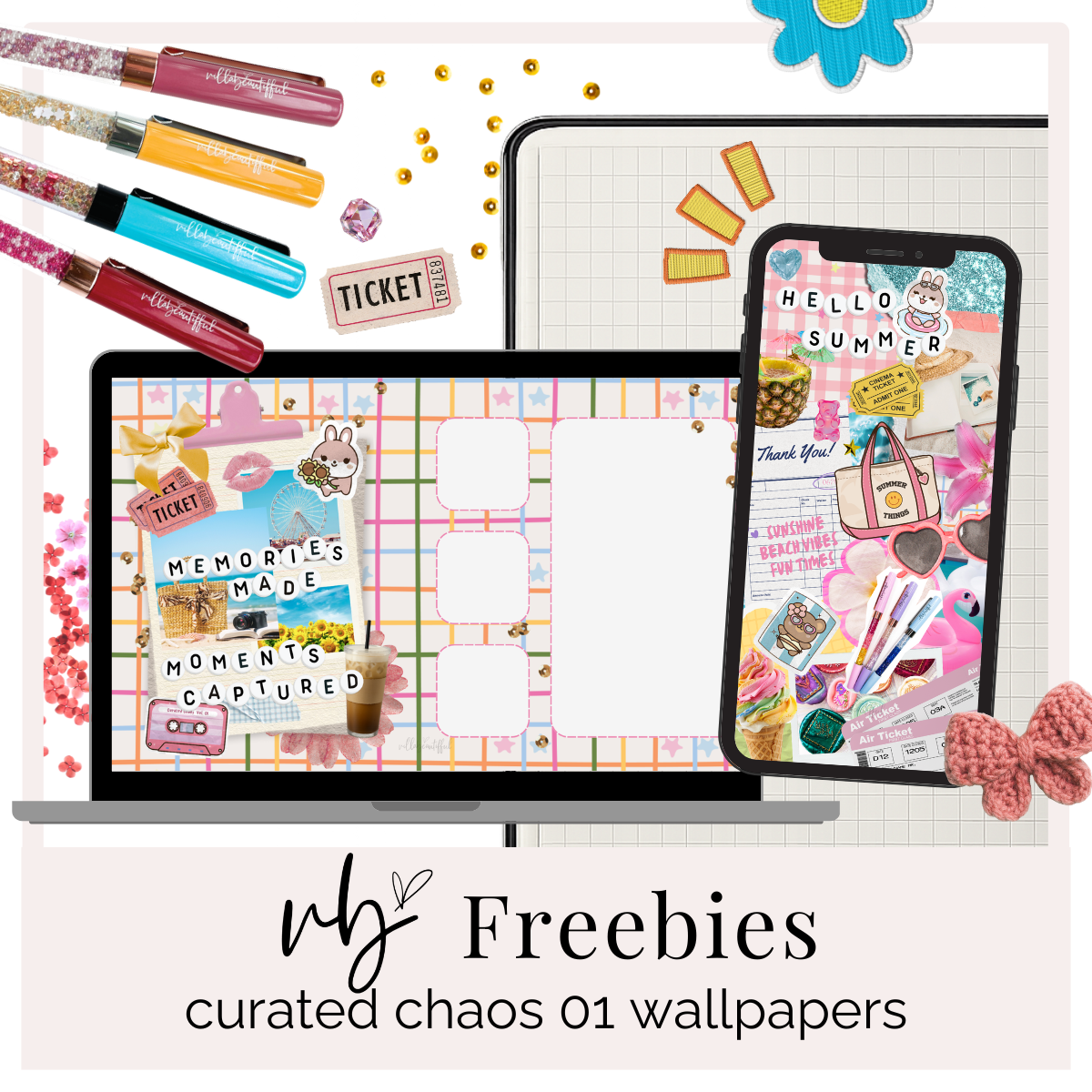 Curated Chaos 01 Wallpapers