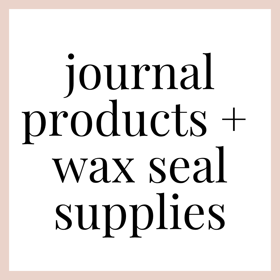 JOURNALING PRODUCTS & WAX SEAL SUPPLIES