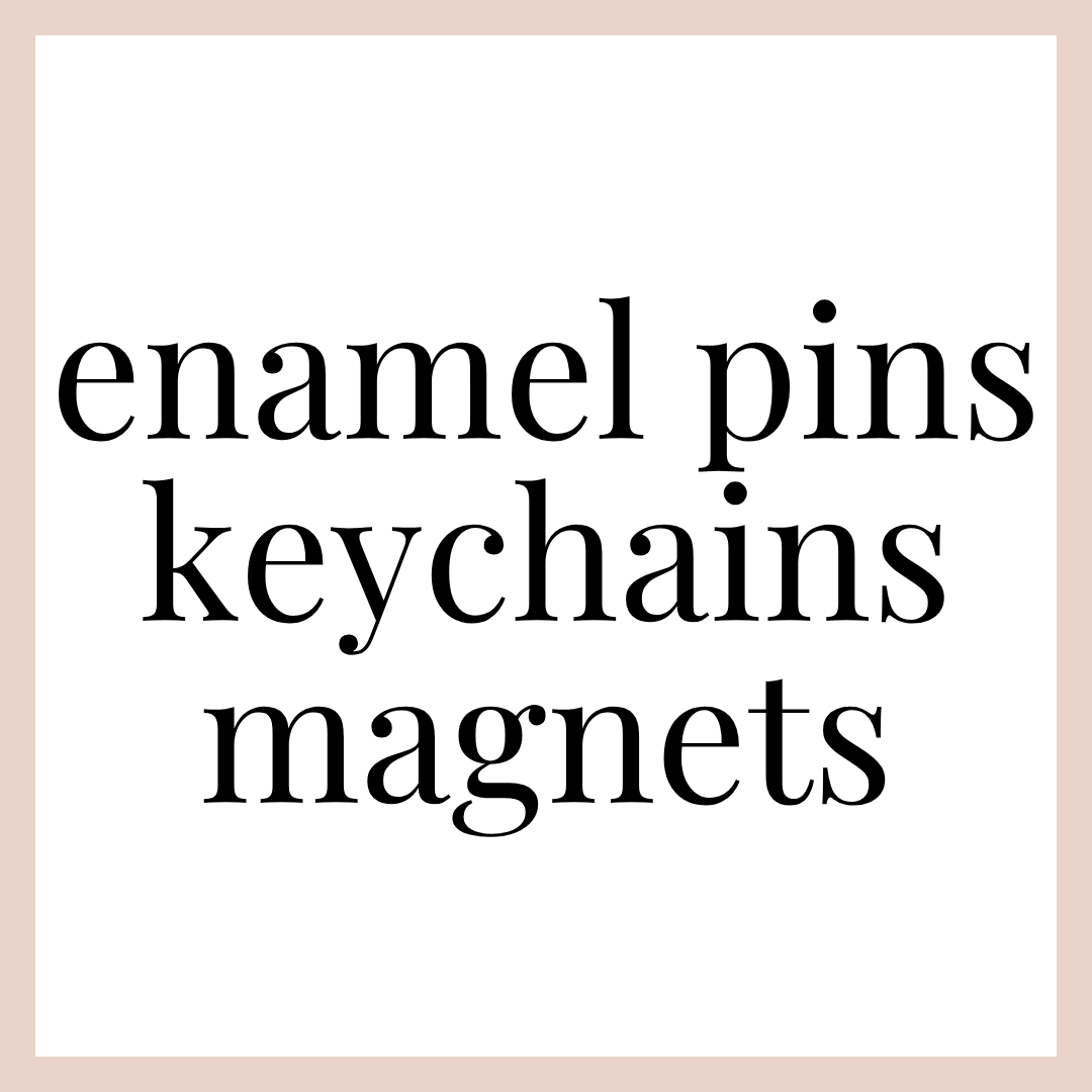 VB ENAMEL PINS / KEYCHAINS / MAGNETS