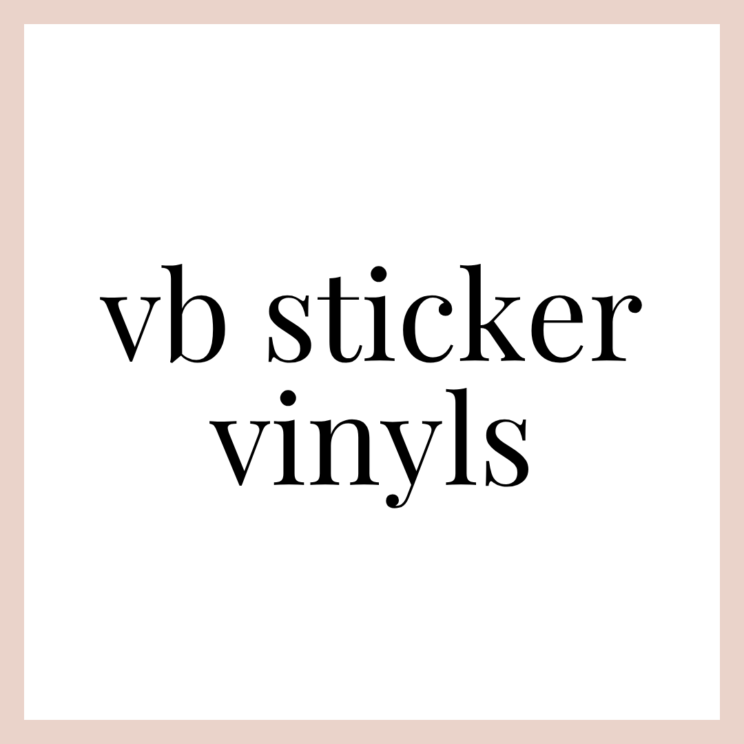 VB STICKERS | VINYLS