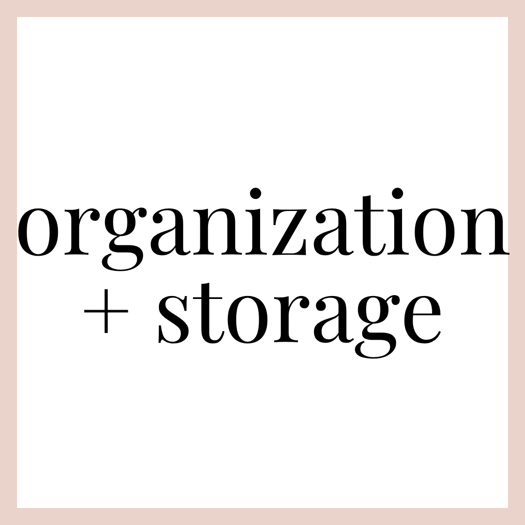 ORGANIZATION / STORAGE COLLECTION