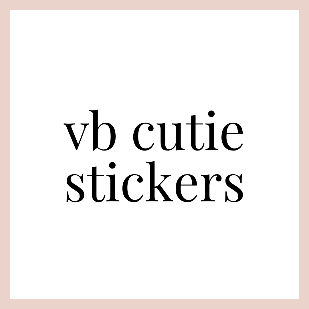 VBCUTIE STICKERS