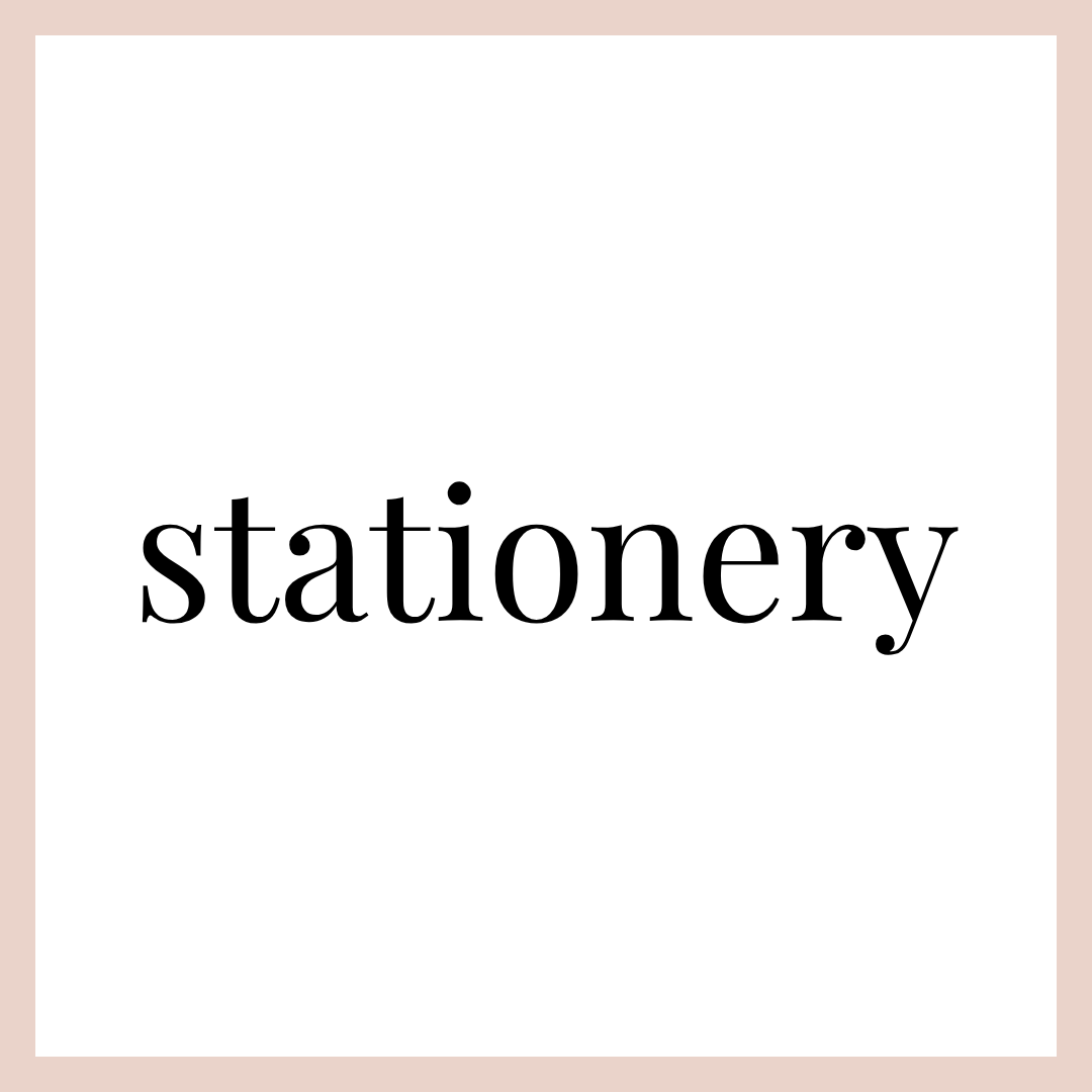 STATIONERY