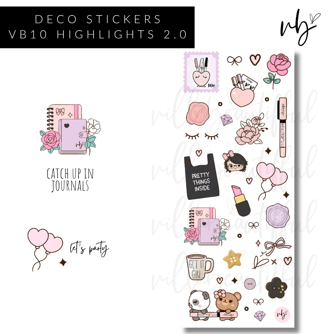 Sticker Sheet | D020 VB10 Highlights 2.0