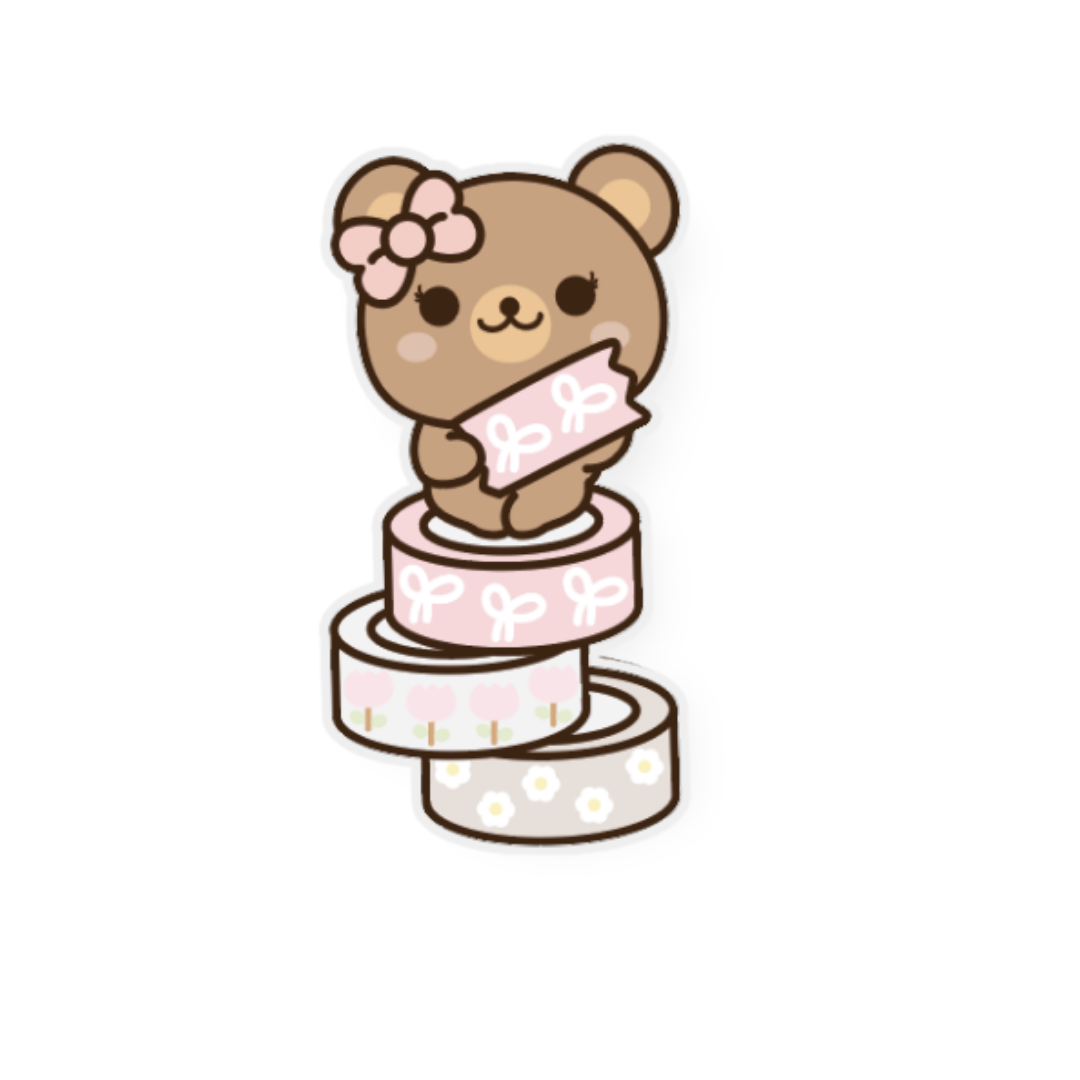 Vinyl Sticker | Washi Bear