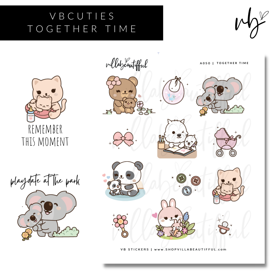 Sticker Sheet | A050 Together Time
