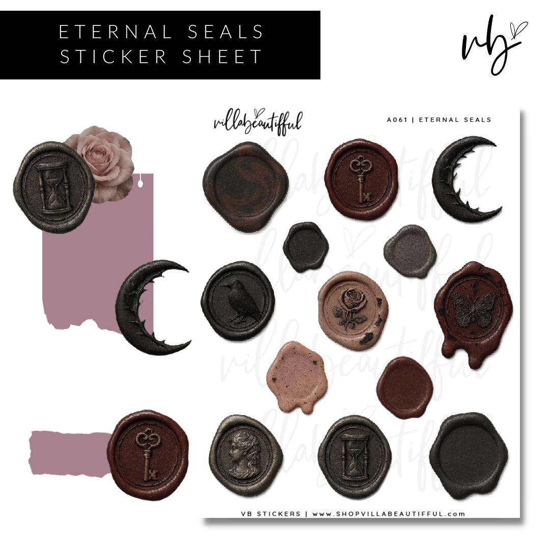 Sticker Sheet | A061 Eternal Seals