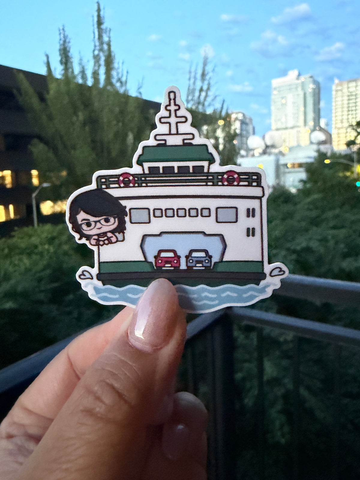 Sticker Vinyl | Tiffy Ferry