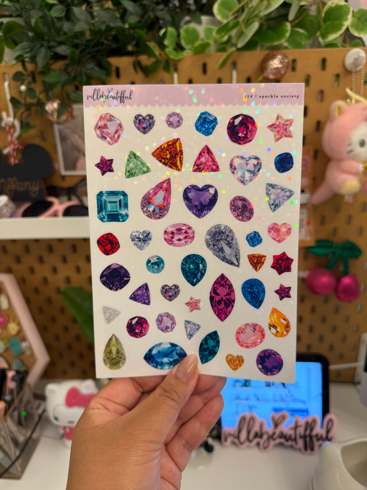 Sticker Sheet | J14 Sparkle Society