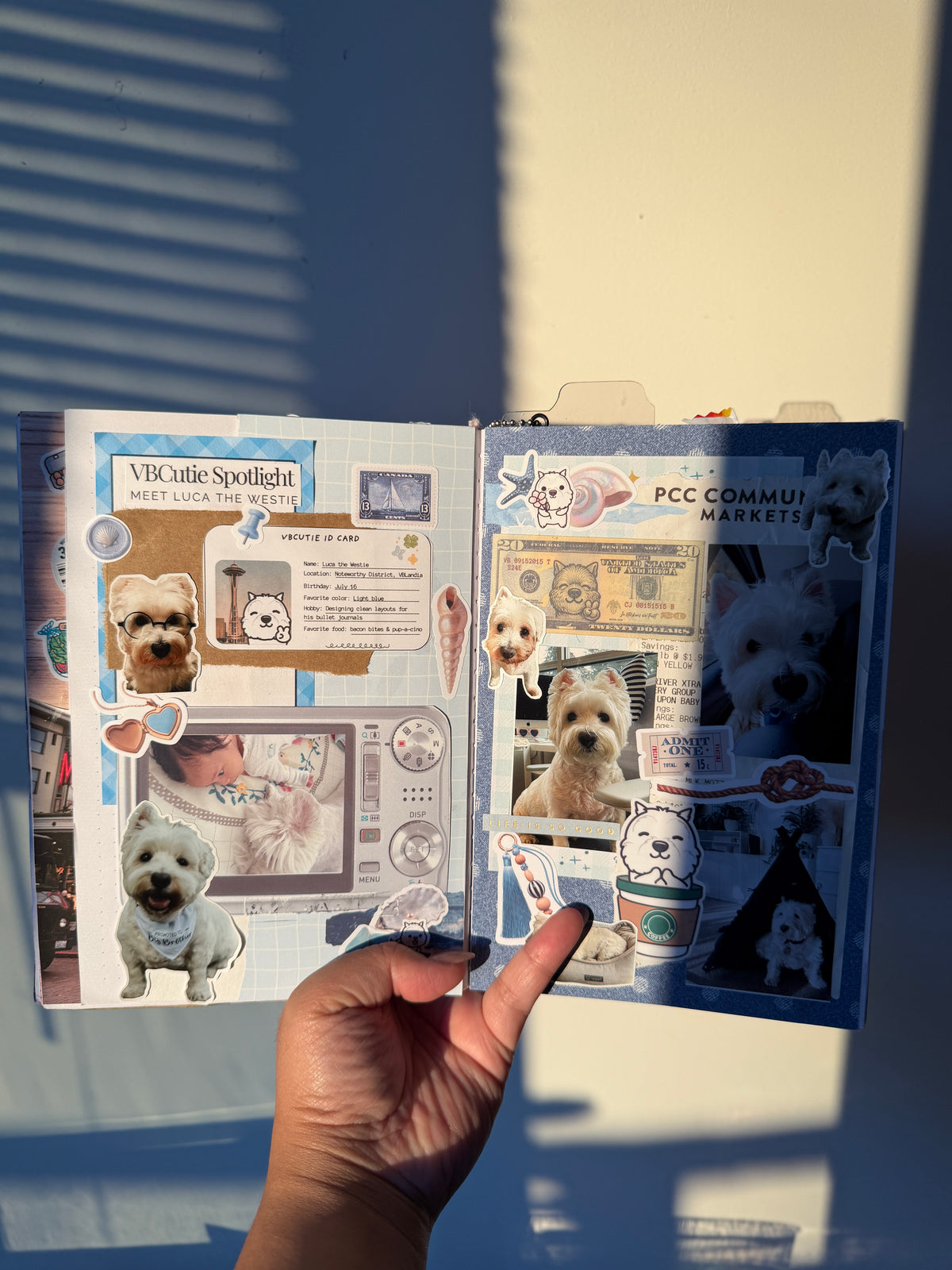Sticker Vinyl | Luca Dog Coffee Cup