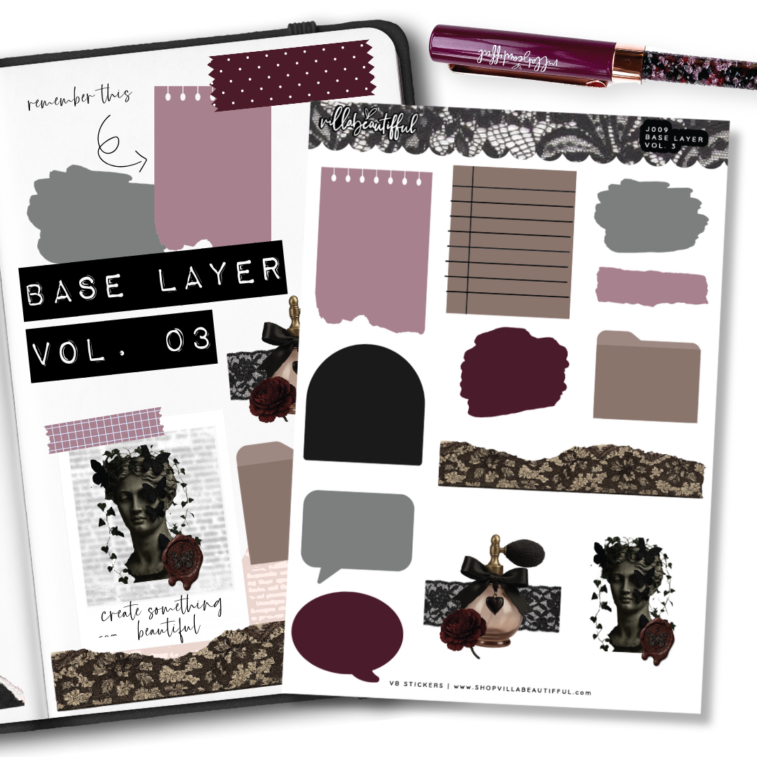 Sticker Sheet | J09 Base Layer Vol. 3