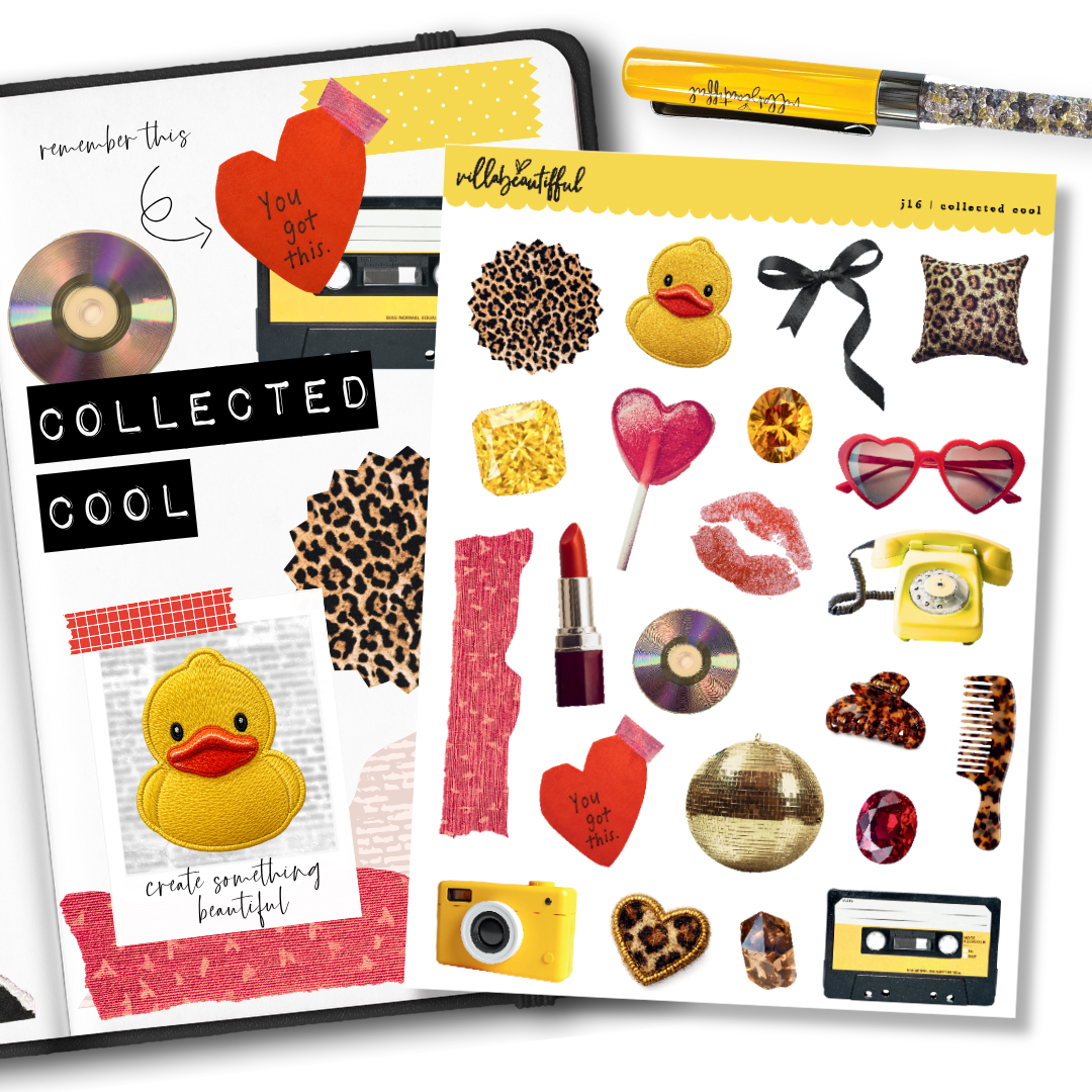 Sticker Sheet | J16 Collected Cool