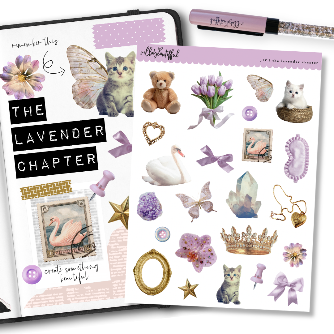 Sticker Sheet | J17 The Lavender Chapter