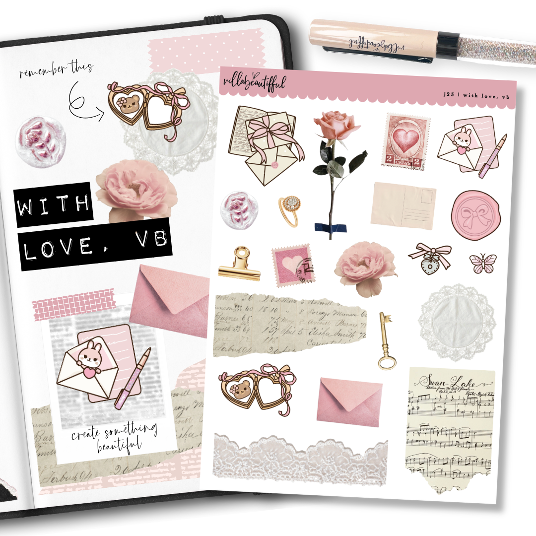 Sticker Sheet | J23 With Love, VB
