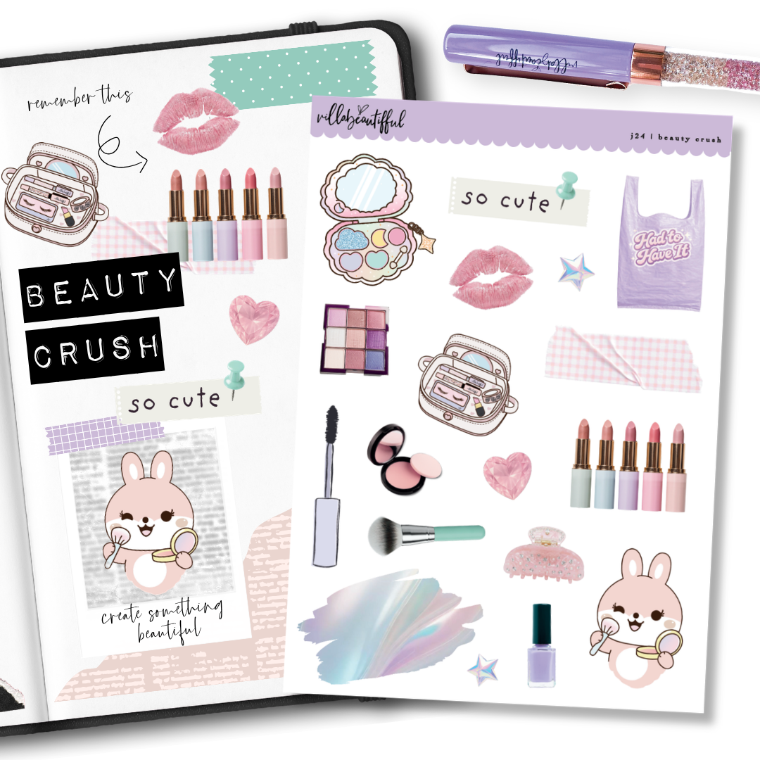 Sticker Sheet | J24 Beauty Crush