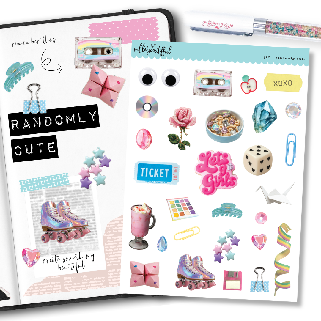Sticker Sheet | J27 Randomly Cute