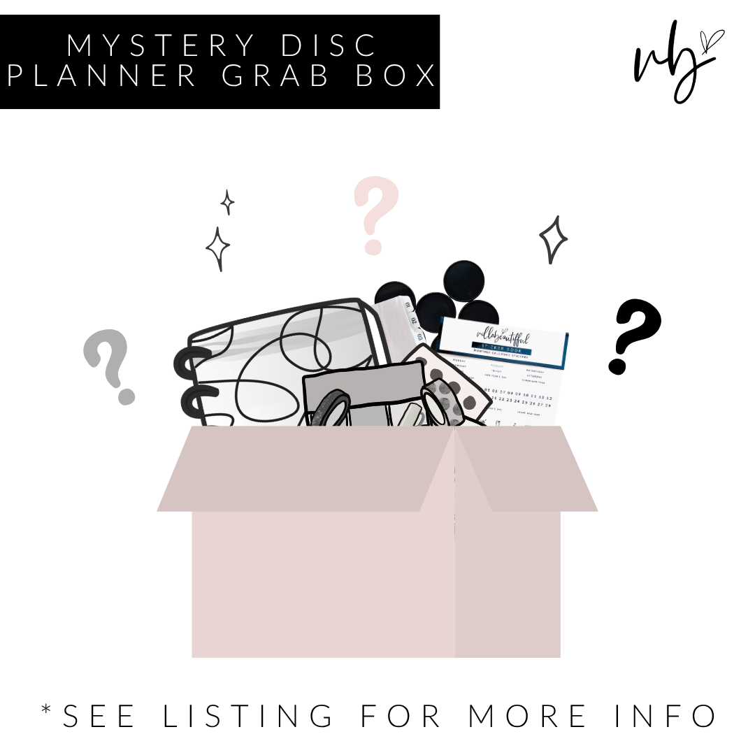 Mystery Disc Planner Grab Box