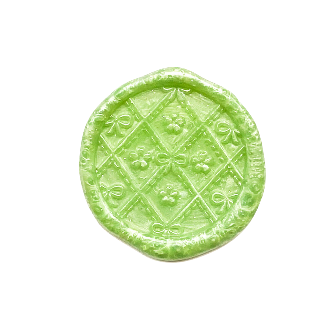 Wax Seal Stamp | Quilted Bows