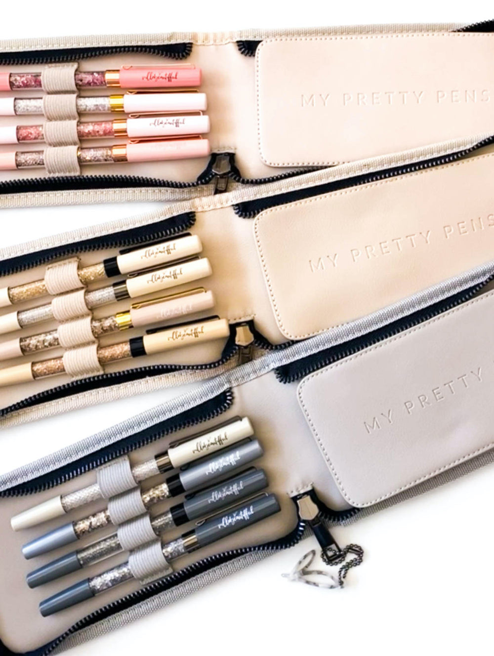 Mini Pretty Pens Case | Gray – villabeauTIFFul