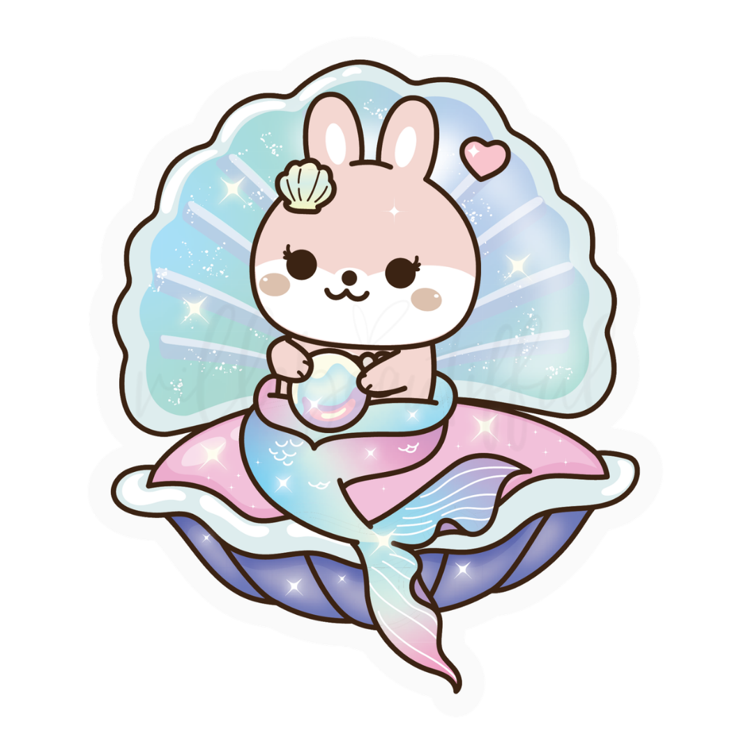 Sticker Vinyl | Twinkle Bunny Mermaid