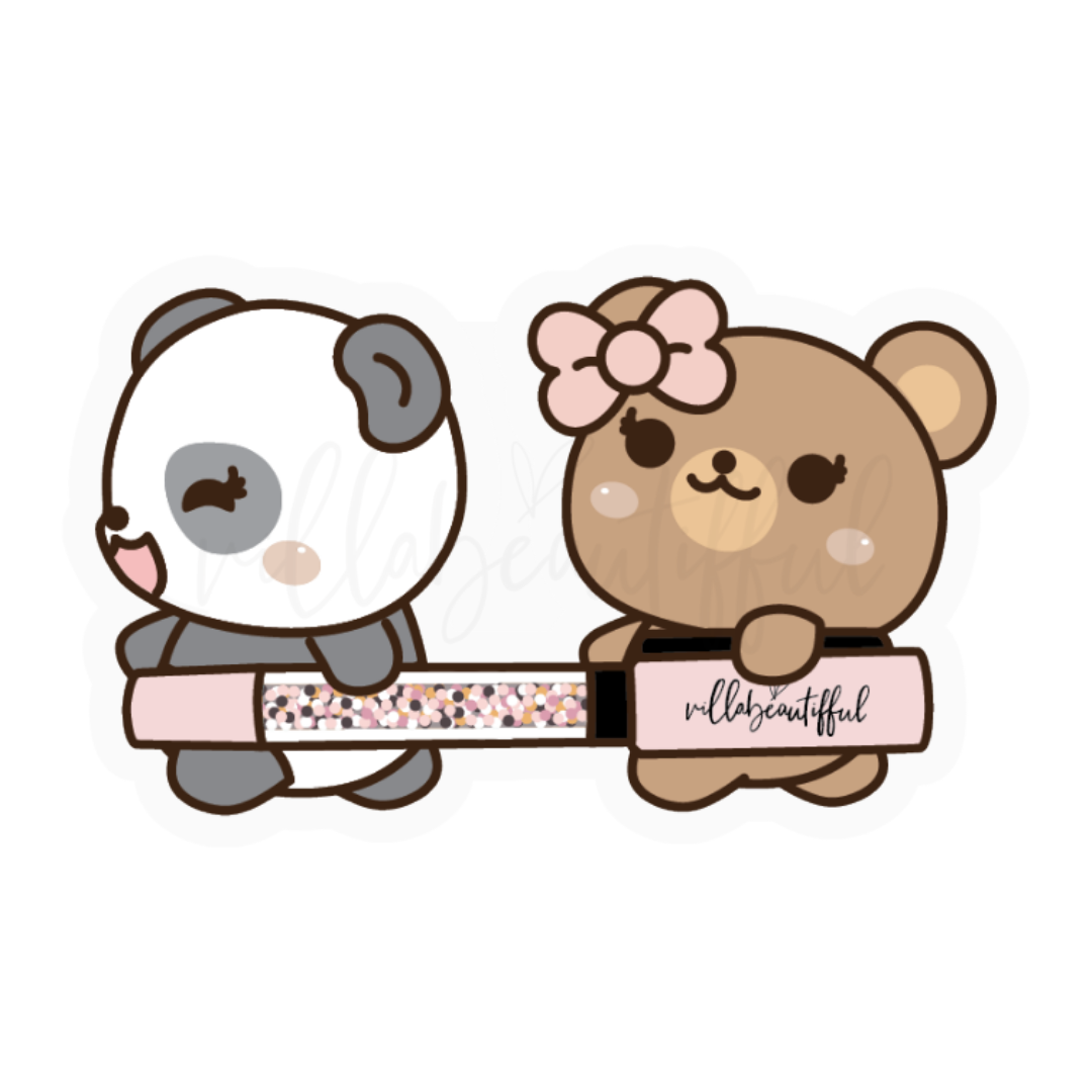 Sticker Vinyl | VBCuties Pen Walking