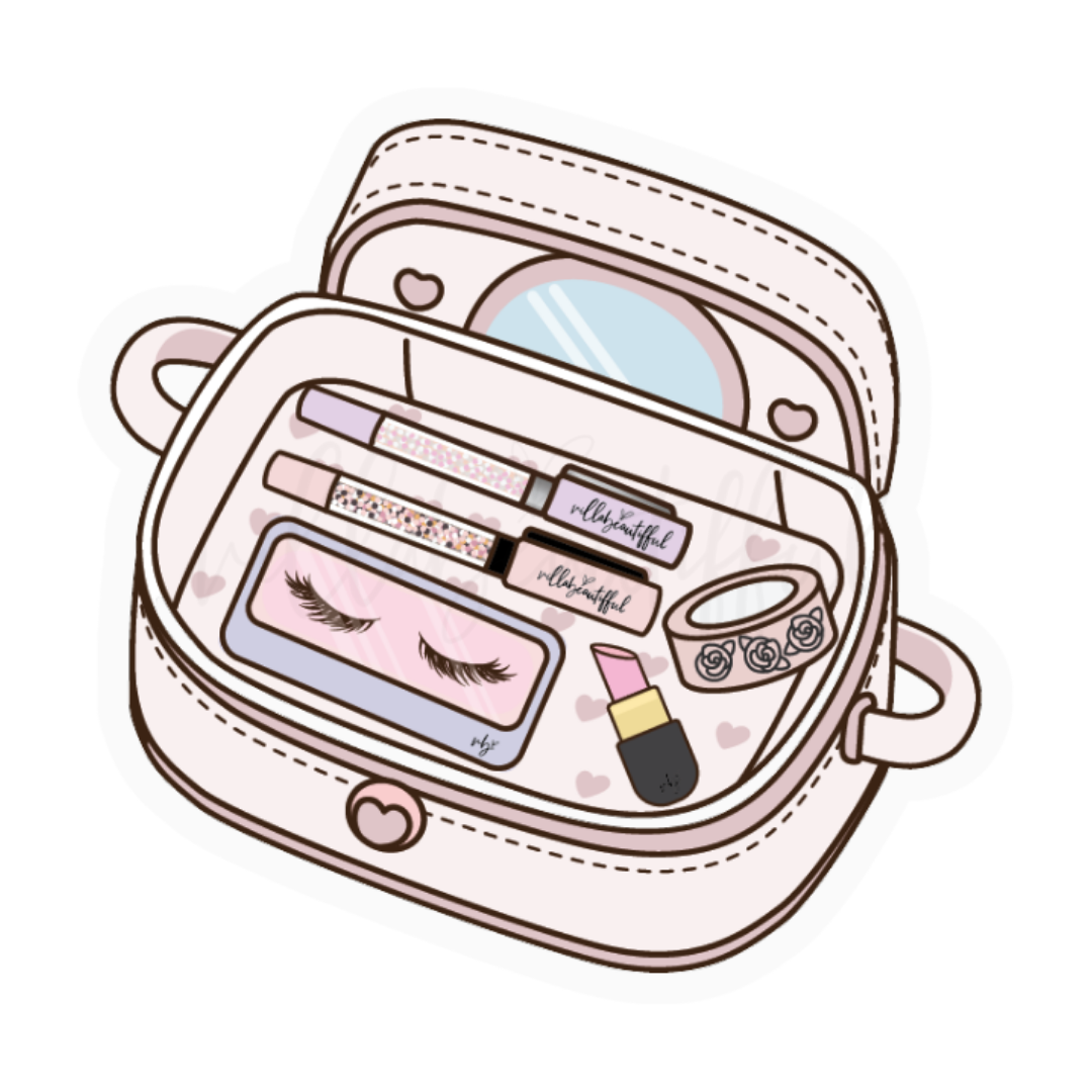 Sticker Vinyl | VB Beauty Bag