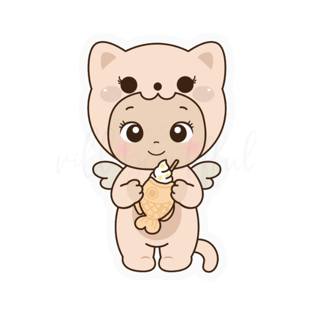 Sticker Vinyl | Cami Angel - Kitty