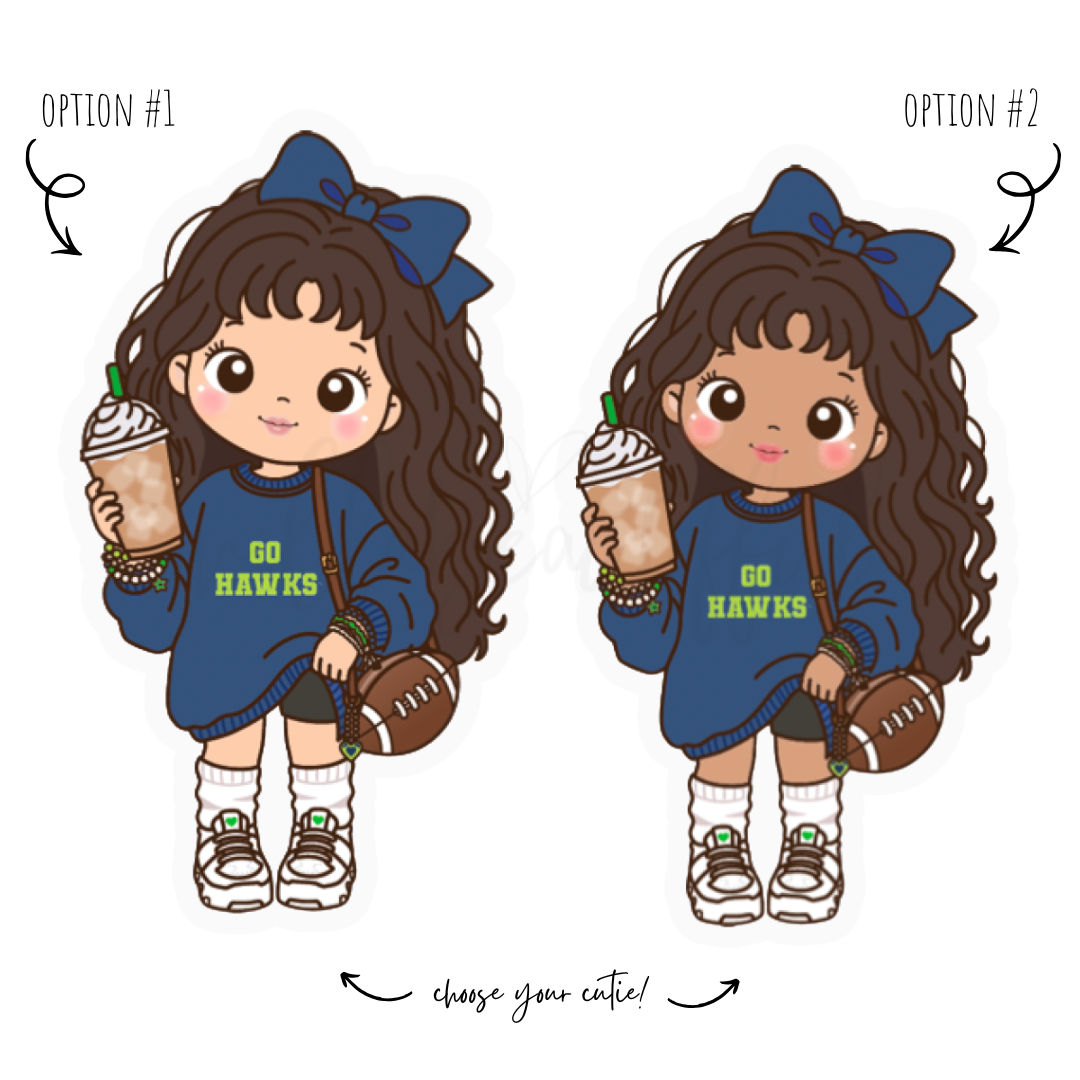 Sticker Vinyl | Cami Angel - Game Day