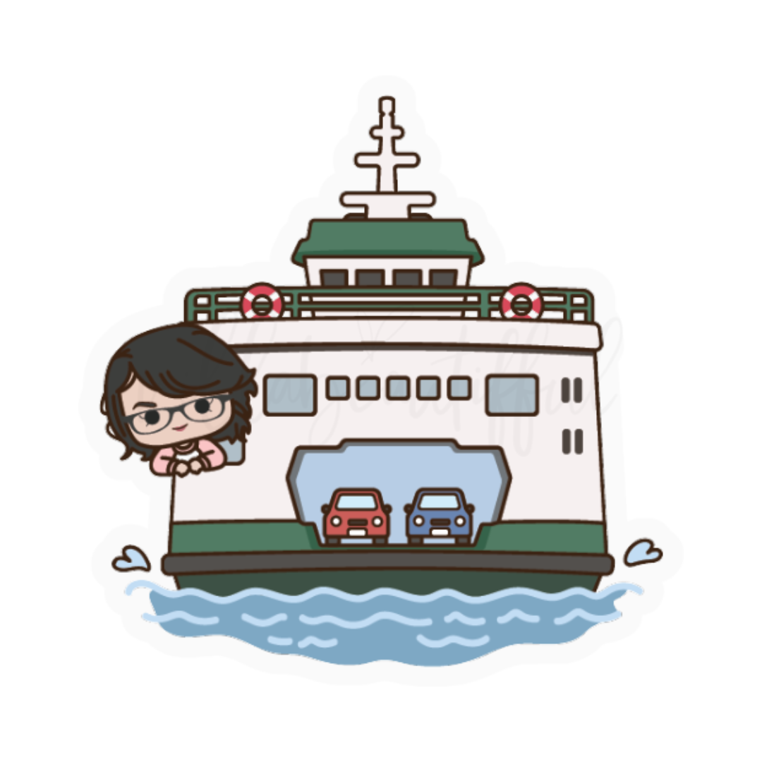 Sticker Vinyl | Tiffy Ferry