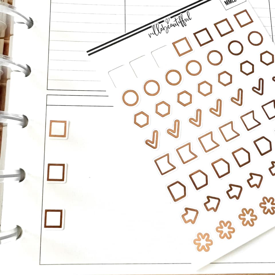Sticker Sheet | Merry Minimalist 06 MMLE