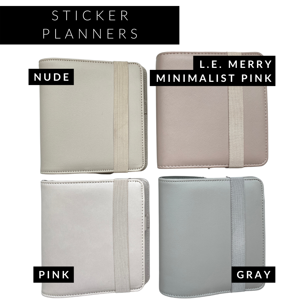 VB Sticker Planner | Pink IMPERFECT